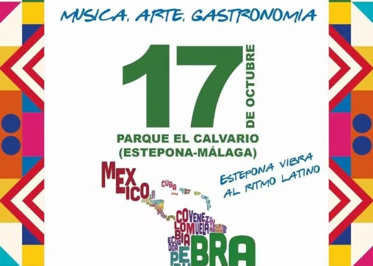Estepona celebra este sábado el Día de la Cultura Latina en el Parque del Calvario